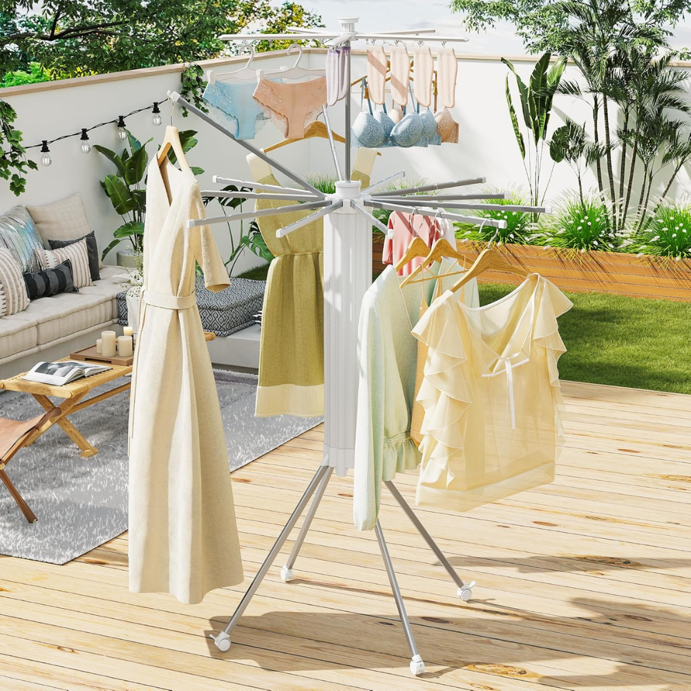 SecaFlex™ — secado inteligente en cualquier rincón.