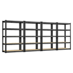 Estantería Metálica Ajustable de 5 Niveles (hasta 915 kg) para Garaje, Cocina y Depósito — FlexiRack™