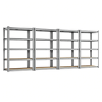 Estantería Metálica Ajustable de 5 Niveles (hasta 915 kg) para Garaje, Cocina y Depósito — FlexiRack™