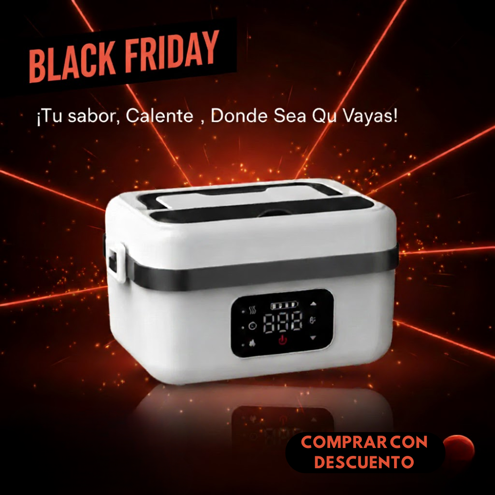 Tu comida caliente, donde y cuando quieras: FastHeat Marmita™ (GANA LA BOLSA Y UN JUEGO DE CUBIERTOS).