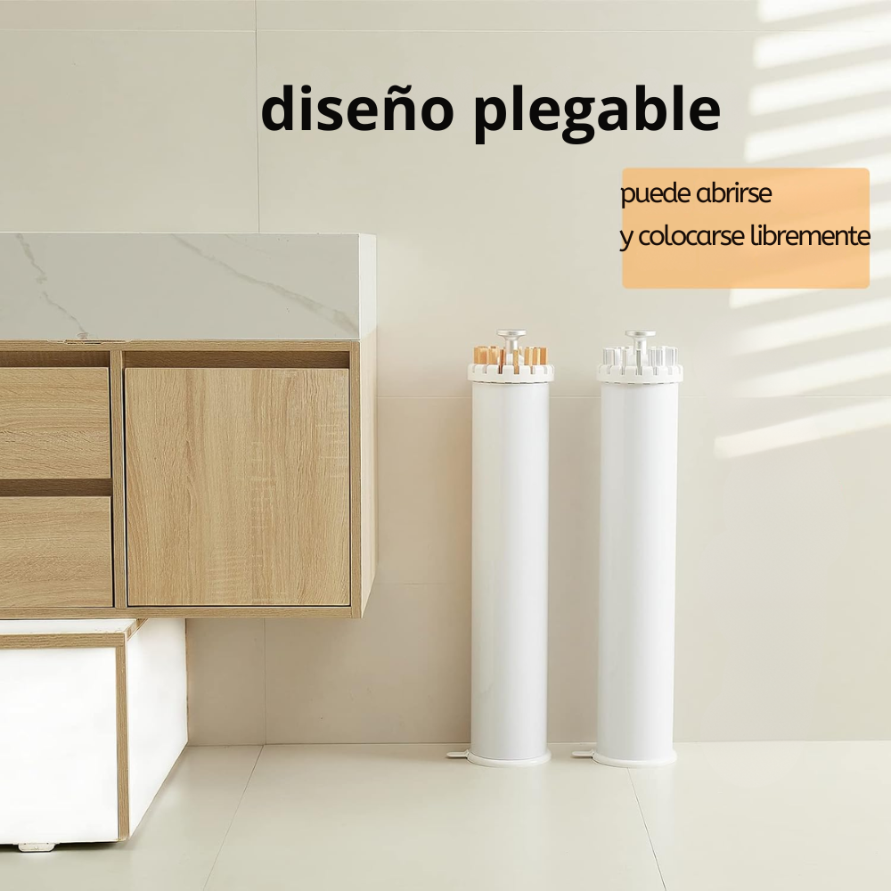 SecaFlex™ — secado inteligente en cualquier rincón.